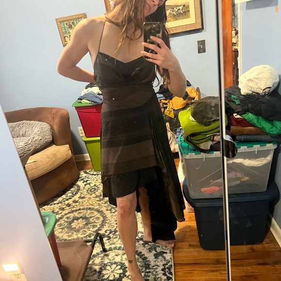 “In love” Paris high low formal dress - Picture 1 of 10